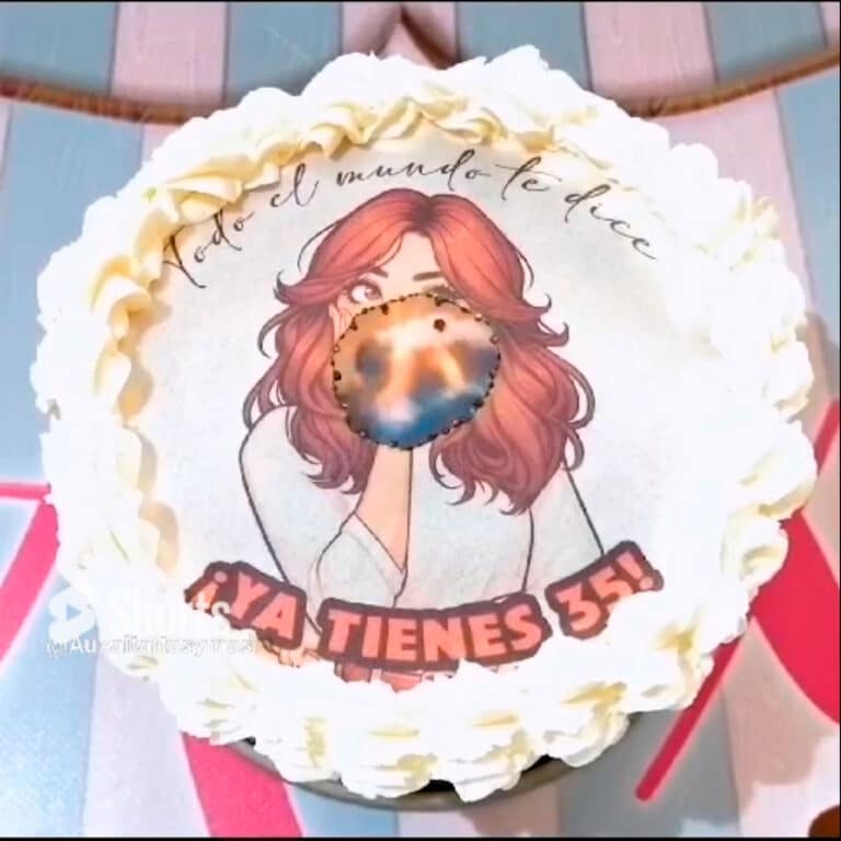 Tendencia Burn away cake