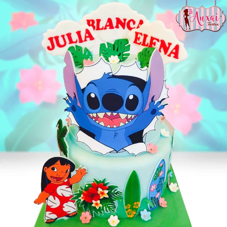 Tarta personalizada infantil Stitch