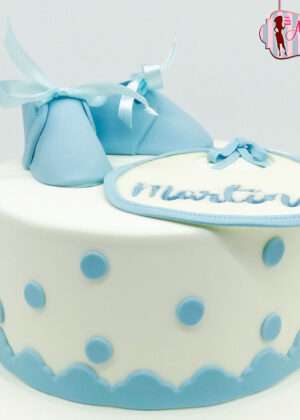 Tarta bautizo babero