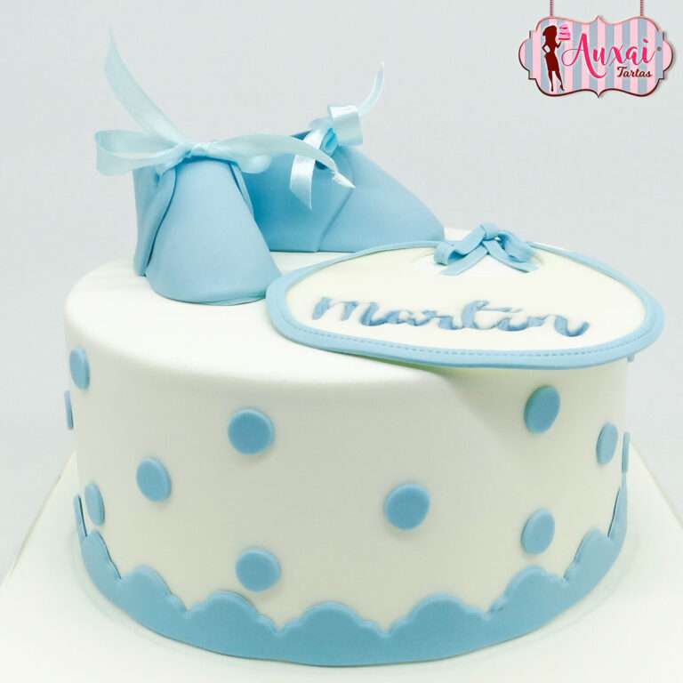 Tarta bautizo babero