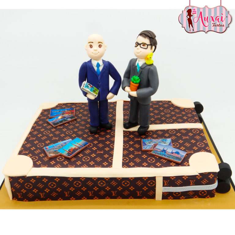 Tarta boda chicos