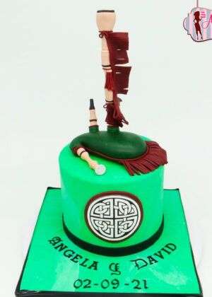 Tarta boda gaita