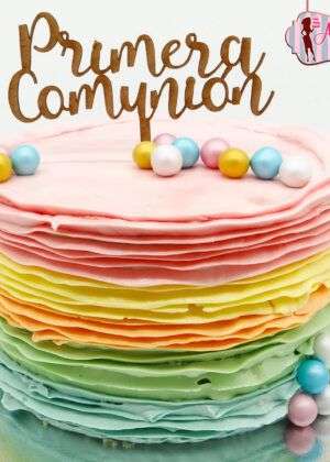 Tarta comunión buttercream