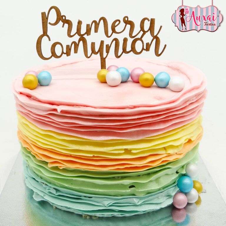 Tarta comunión buttercream