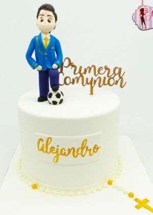 Tarta comunión rosario