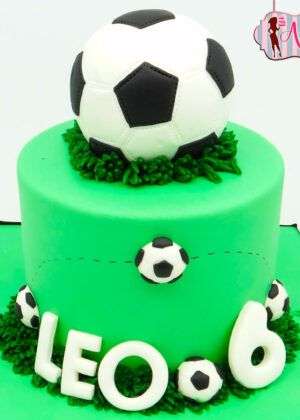 Tarta balón fútbol