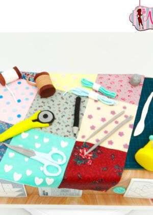 Tarta costura - patchwork