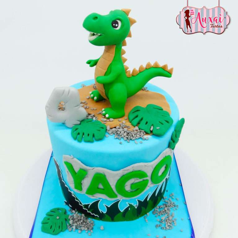Tarta dinosaurios niño