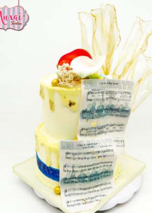 Tarta elegante música