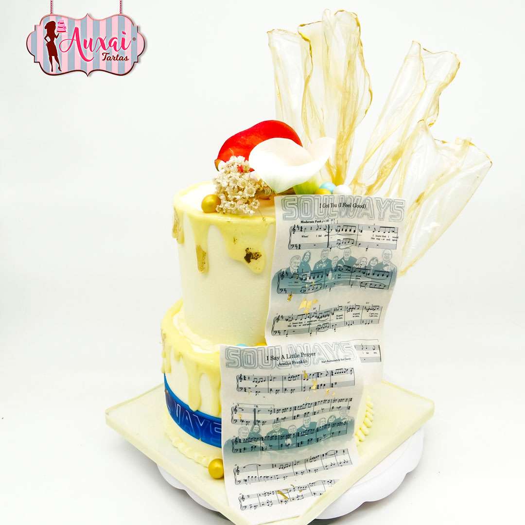 Tarta elegante música
