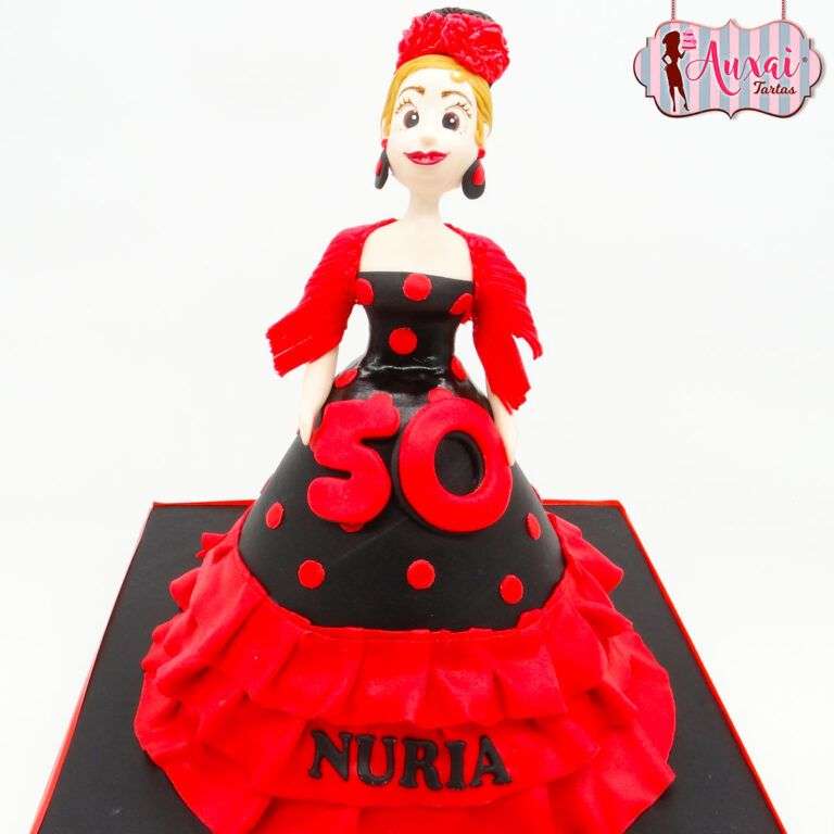 Tarta flamenca 3D