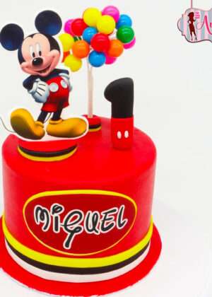 Tarta Disney Mickey Mouse papel de azúcar