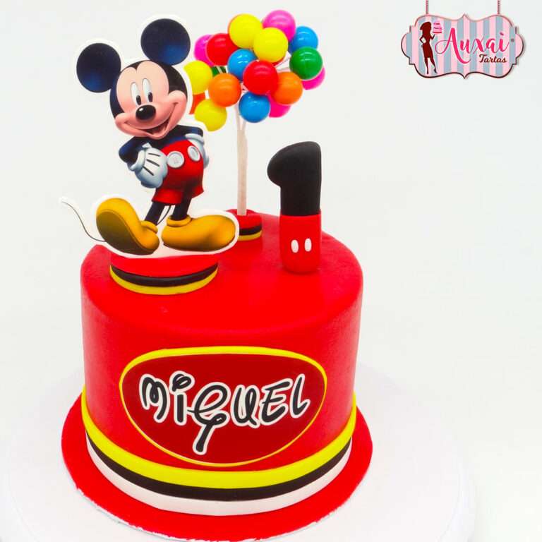 Tarta Disney Mickey Mouse papel de azúcar