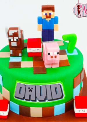 Tarta Minecraft