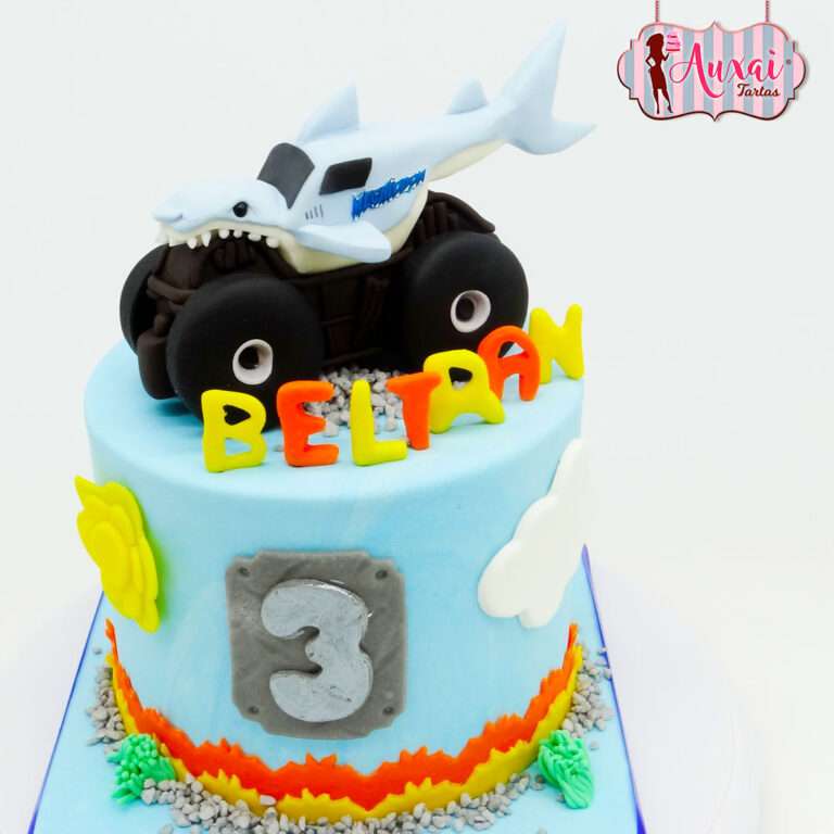Tarta Monster Jam Megalodon