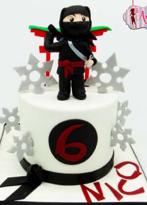 Tarta infantil ninja
