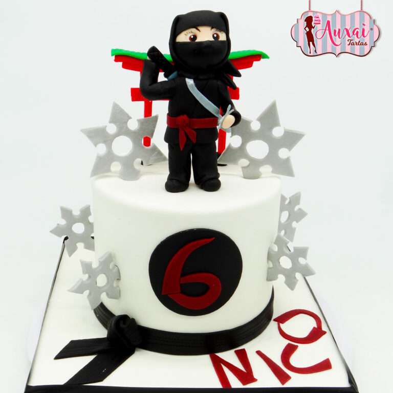 Tarta infantil ninja