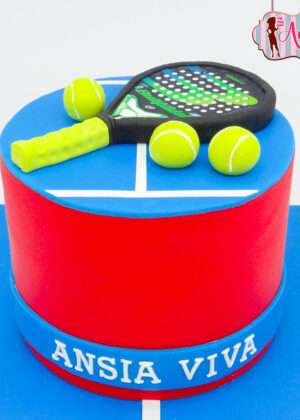 Tarta personalizada padel