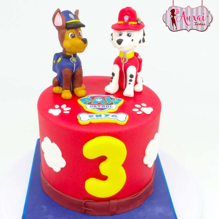 Tarta Patrulla Canina 2 perros
