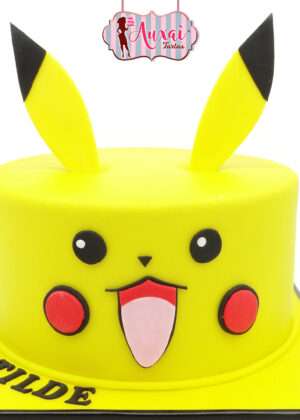 Tarta Pokémon Pikachu 2D