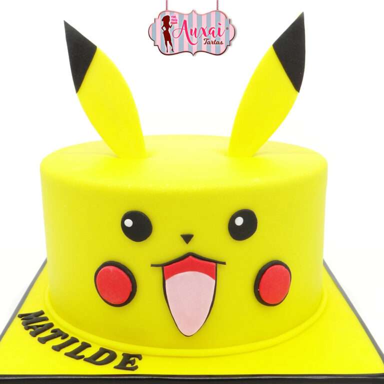 Tarta Pokemon Pikachu 2D