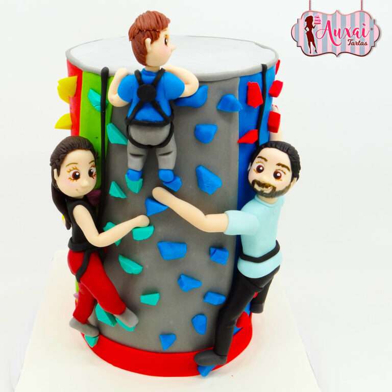 Tarta personalizada rocódromo