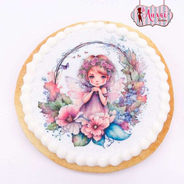 Galleta hada papel de azúcar