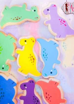 Galletas dinosaurios fondant