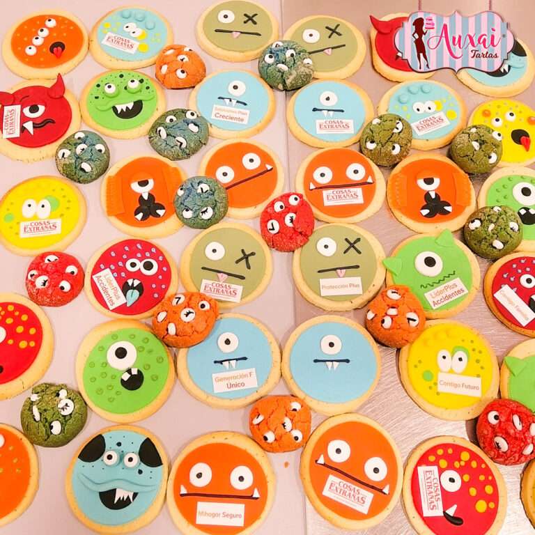 Galletas halloween monstruos