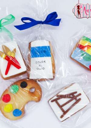 Galletas temática pintura