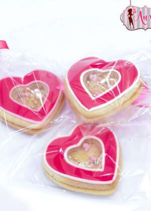 Galletas San Valentín corazón sorpresa