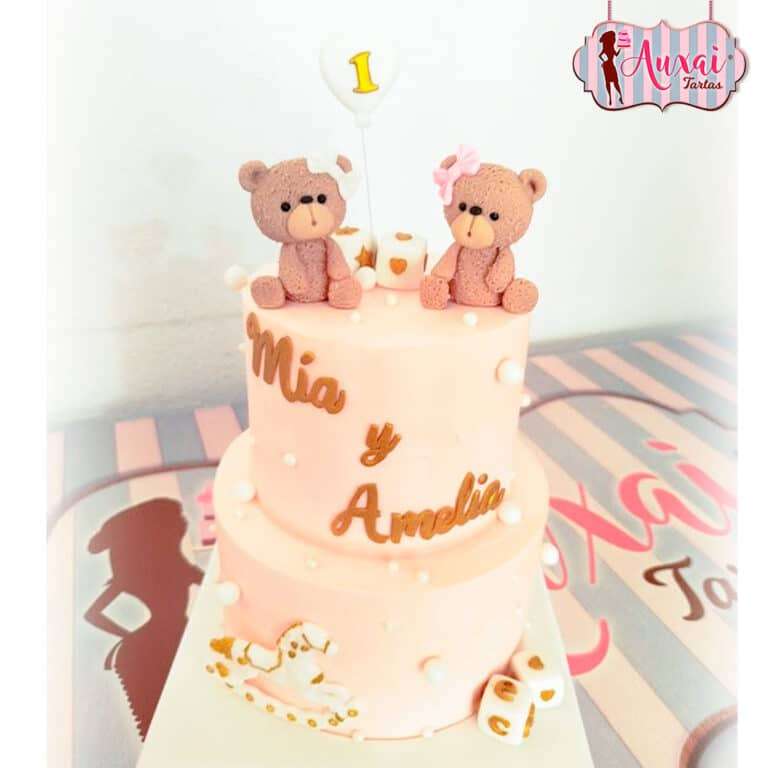 Tarta Infantil Ositos mellizos