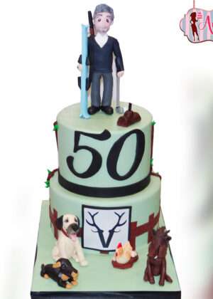 Tarta 50 años hobbies