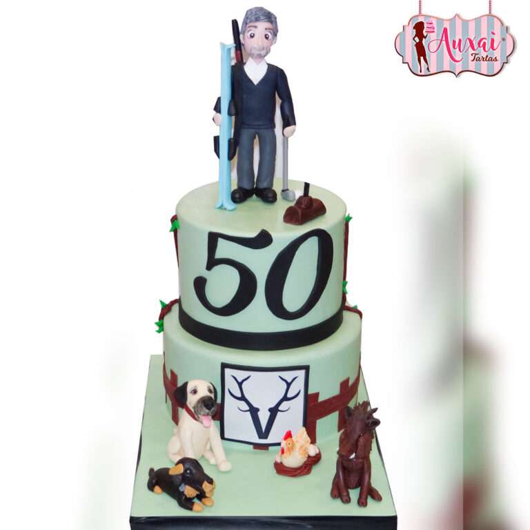 Tarta 50 años hobbies
