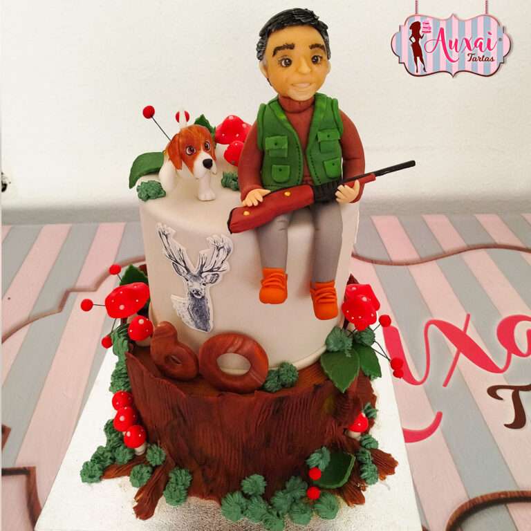 Tarta 60 años para cazador