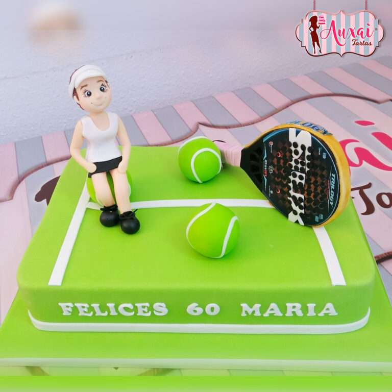 Tarta 60 años padel