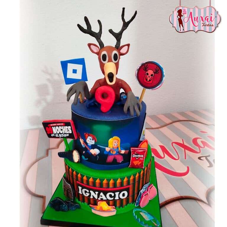 Tarta Infantil 99 Noches en el Bosque