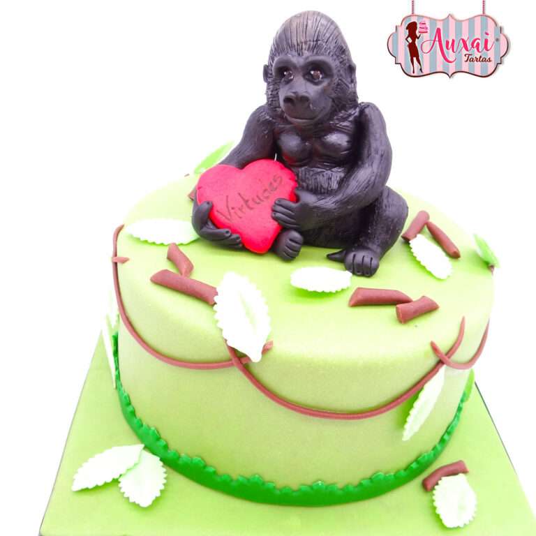 Tarta gorila personalizada
