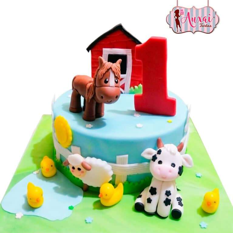 Tarta Infantil Granja Alegre
