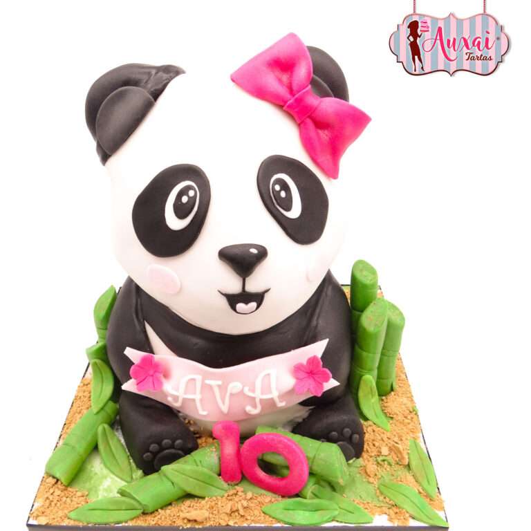 Tarta oso panda 3D