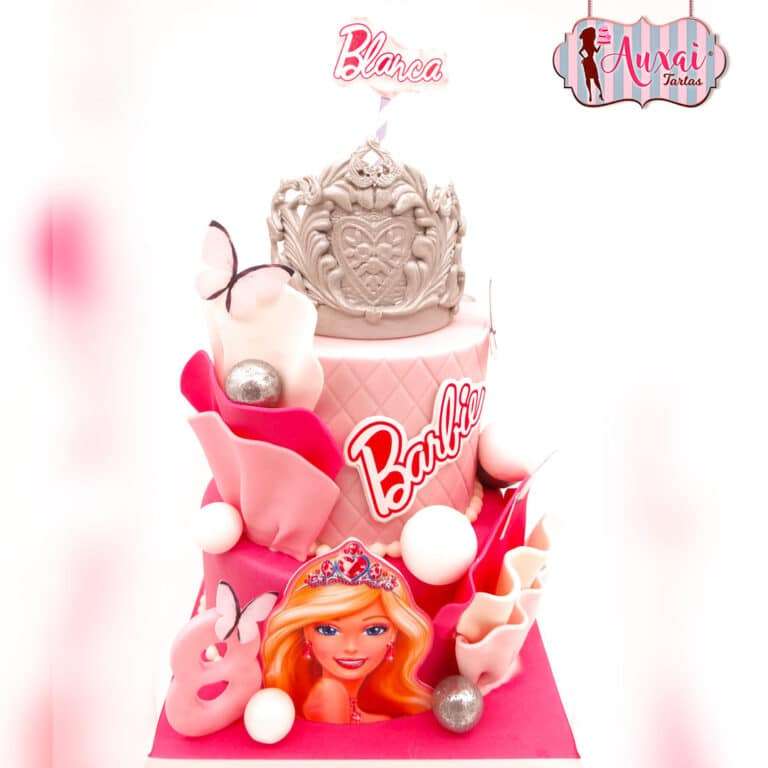 Tarta Infantil de Lujo Princesa Barbie