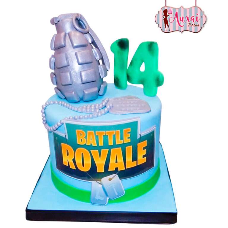 Tarta Fortnite granada