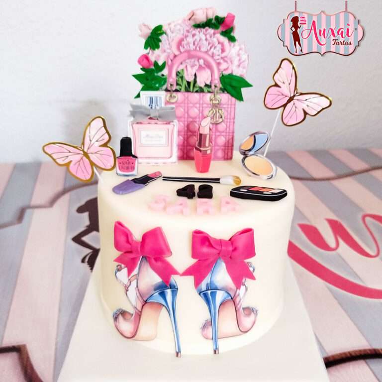 Tarta de Diseño Alta Costura con Bolso y Tacones