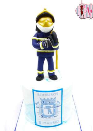 Tarta bombero de Madrid