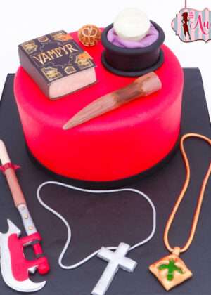 Tarta Buffy cazavampiros