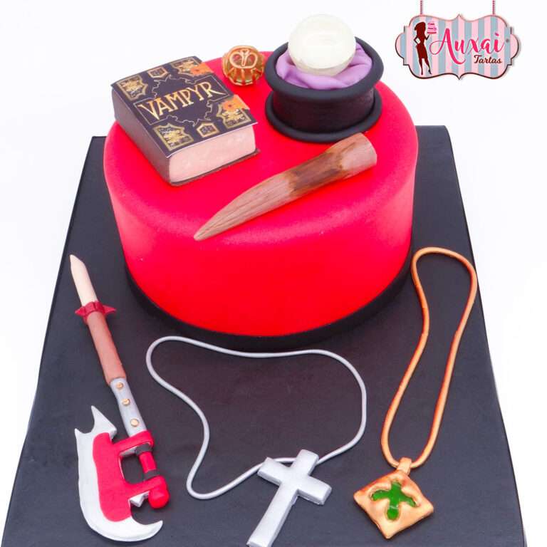 Tarta Buffy cazavampiros personalizada