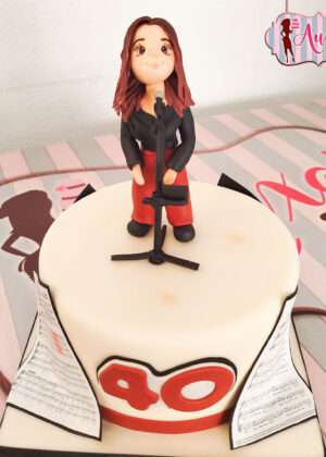 Tarta cantante de coro