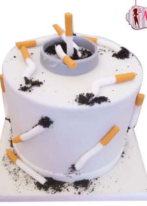 Tarta cigarrillos