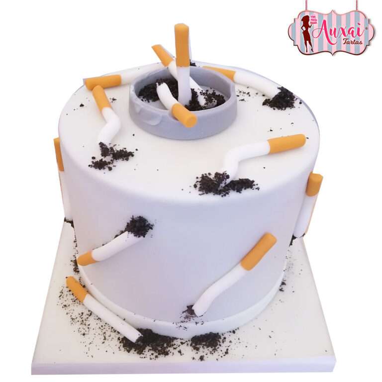 Tarta cigarrillos