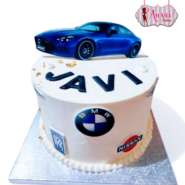 Tarta marcas de coches